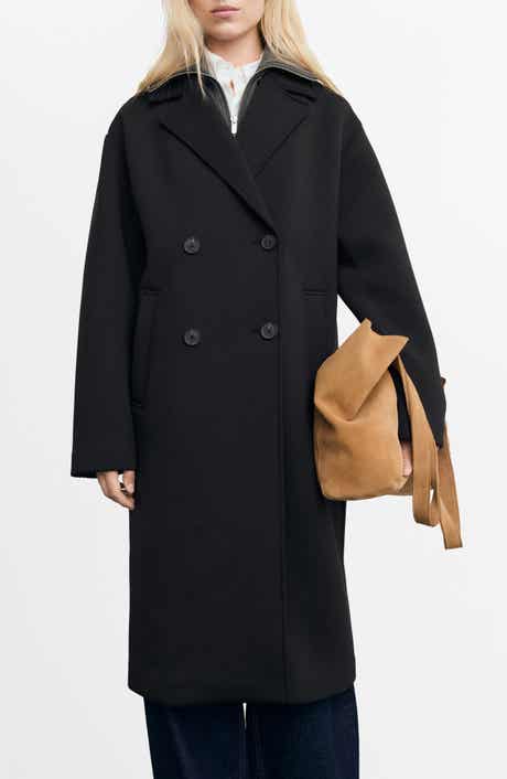 MANGO Trench Coat with Bib