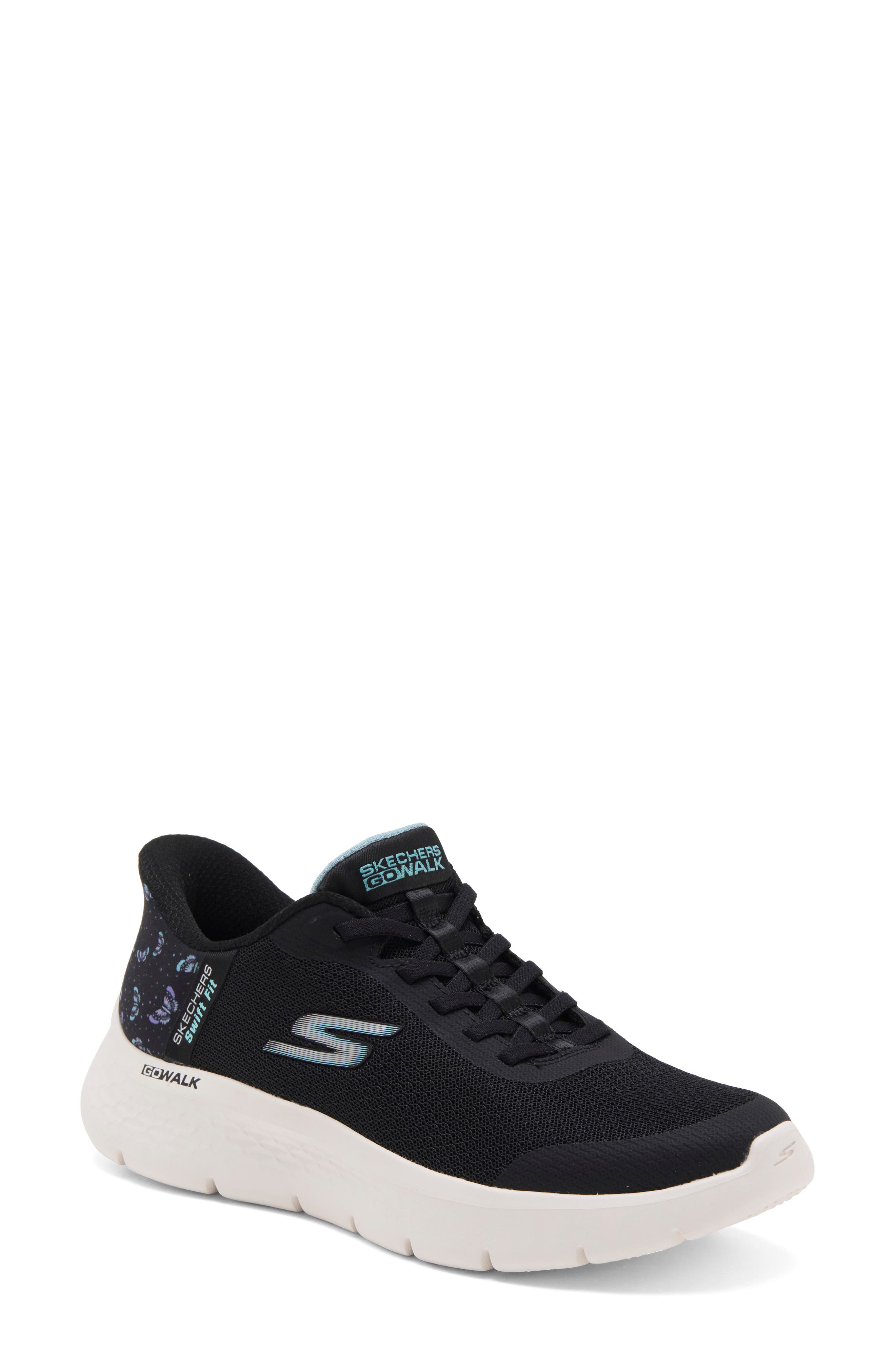 BLACK/ AQUA