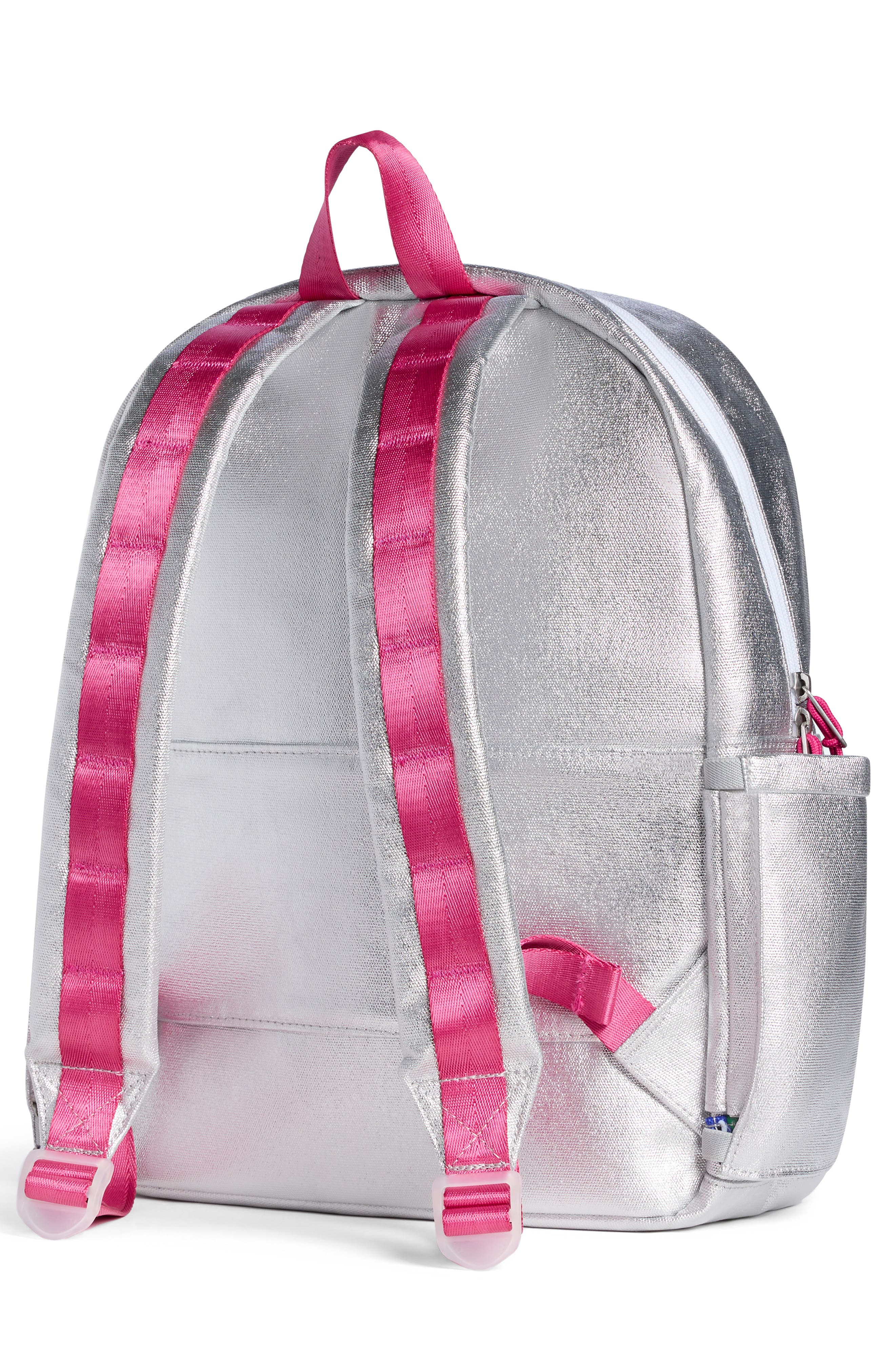 Kids' Kane Fuzzy Hearts Backpack, Alternate, color, HAPPY FUZZY HEARTS
