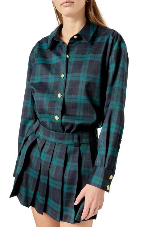 Oversize Plaid Shacket