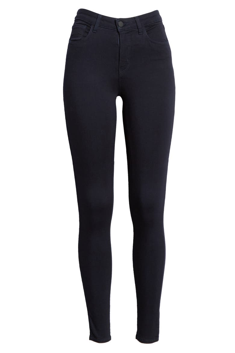 Marguerite High Waist Skinny Jeans, Alternate, color, METRO