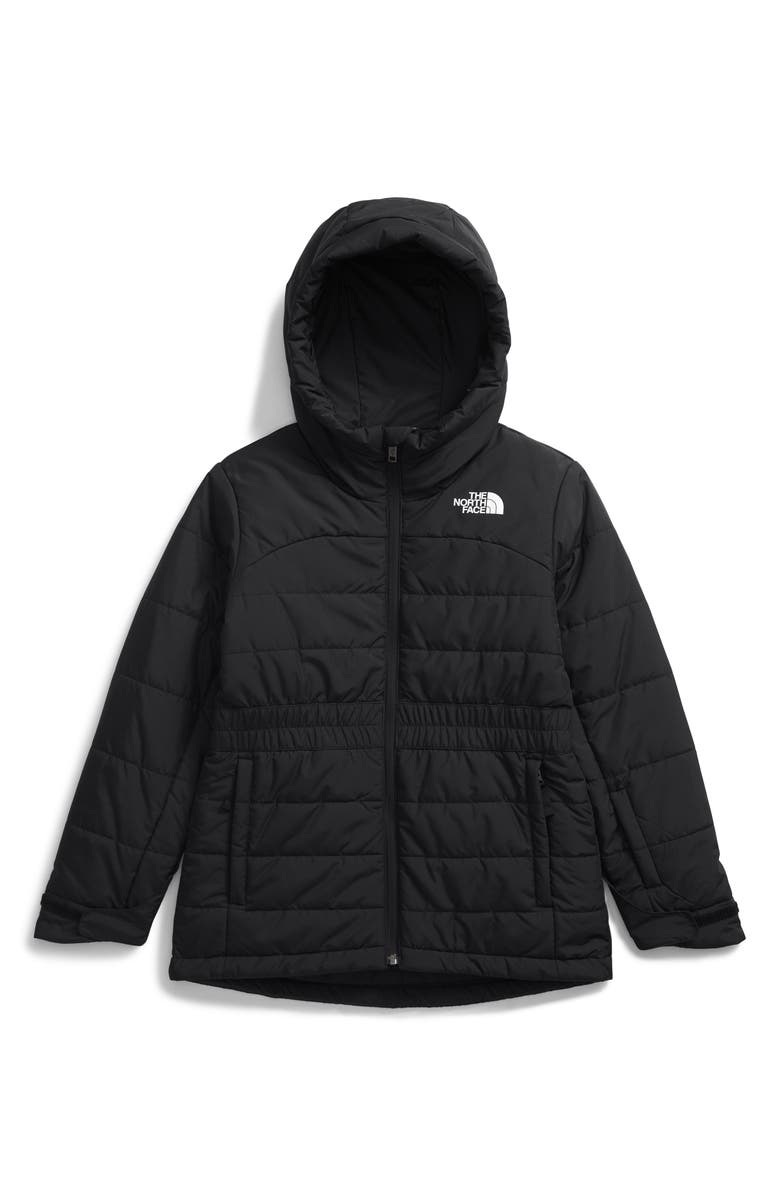 The North Face Kids' Zaphira Water Repellent Hooded Snow Jacket, Main, color, 