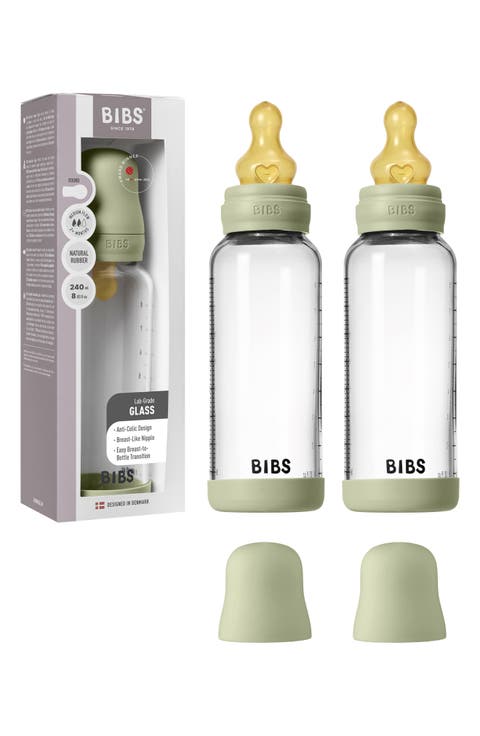 8 Oz. Glass Bottle Set