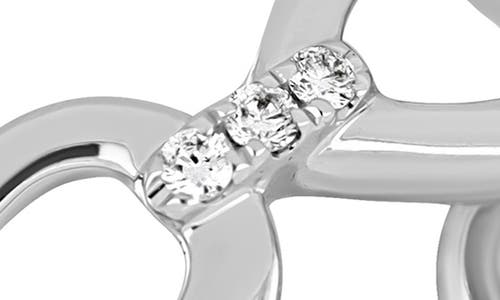 Bony Levy Varda 18k White Gold Diamond Link Ring In Metallic