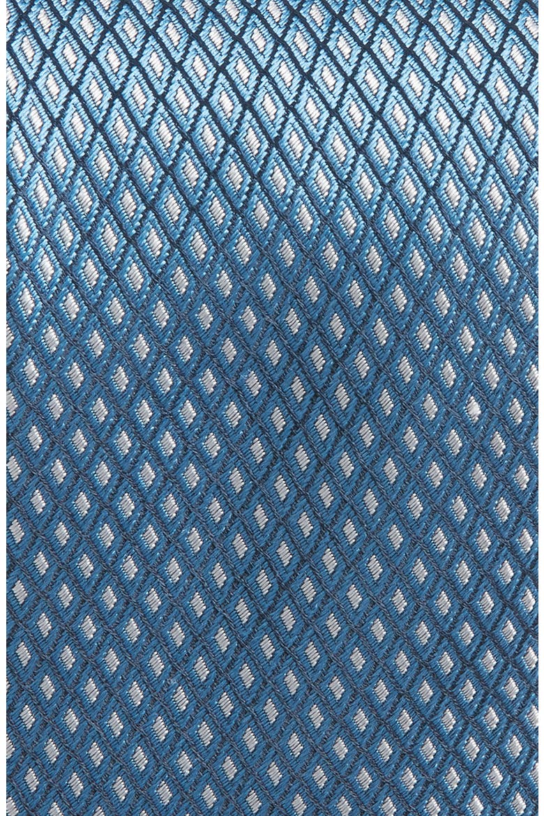 Jacquard Silk Tie, Alternate, color, LIGHT PAST/ BLUE