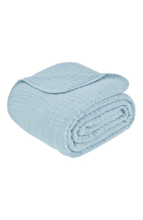 Comfy Cubs Adult Muslin Blanket in Sky Blue  product