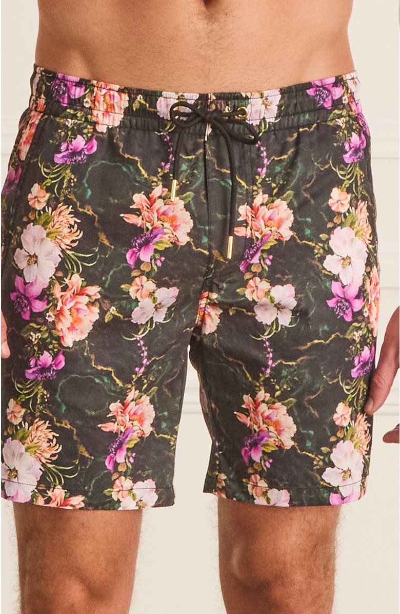 Aqua Blu Classic Boardshorts, Alternate, color, Black