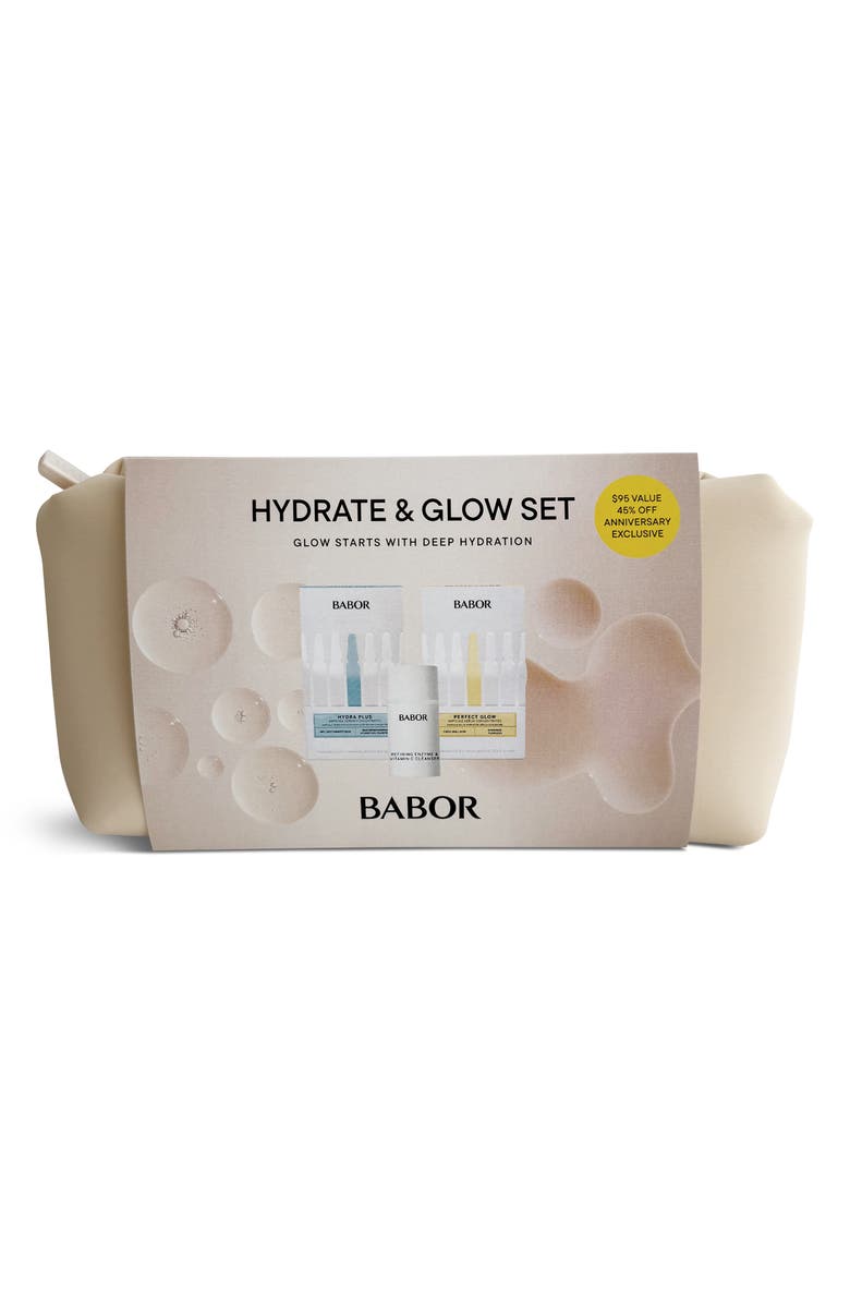 BABOR Hydrate & Glow Skin Care Set (Limited Edition) (Nordstrom Exclusive) $95 Value, Alternate, color,