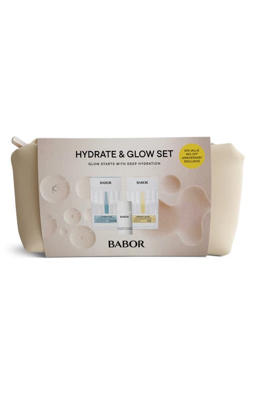 Babor Hydrate & Glow Skin Care Set (limited Edition) (nordstrom Exclusive) $95 Value