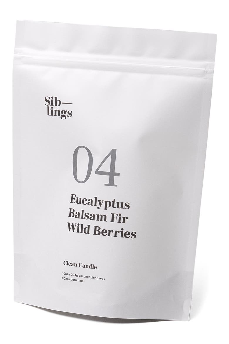 No 04 Balsam Refillable Candle, Main, color, EUCALYTPUS BALSAM