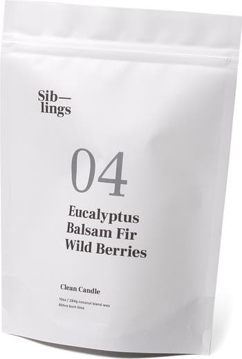 No 04 Eucalyptus Balsam Wild Berries Candle Refill