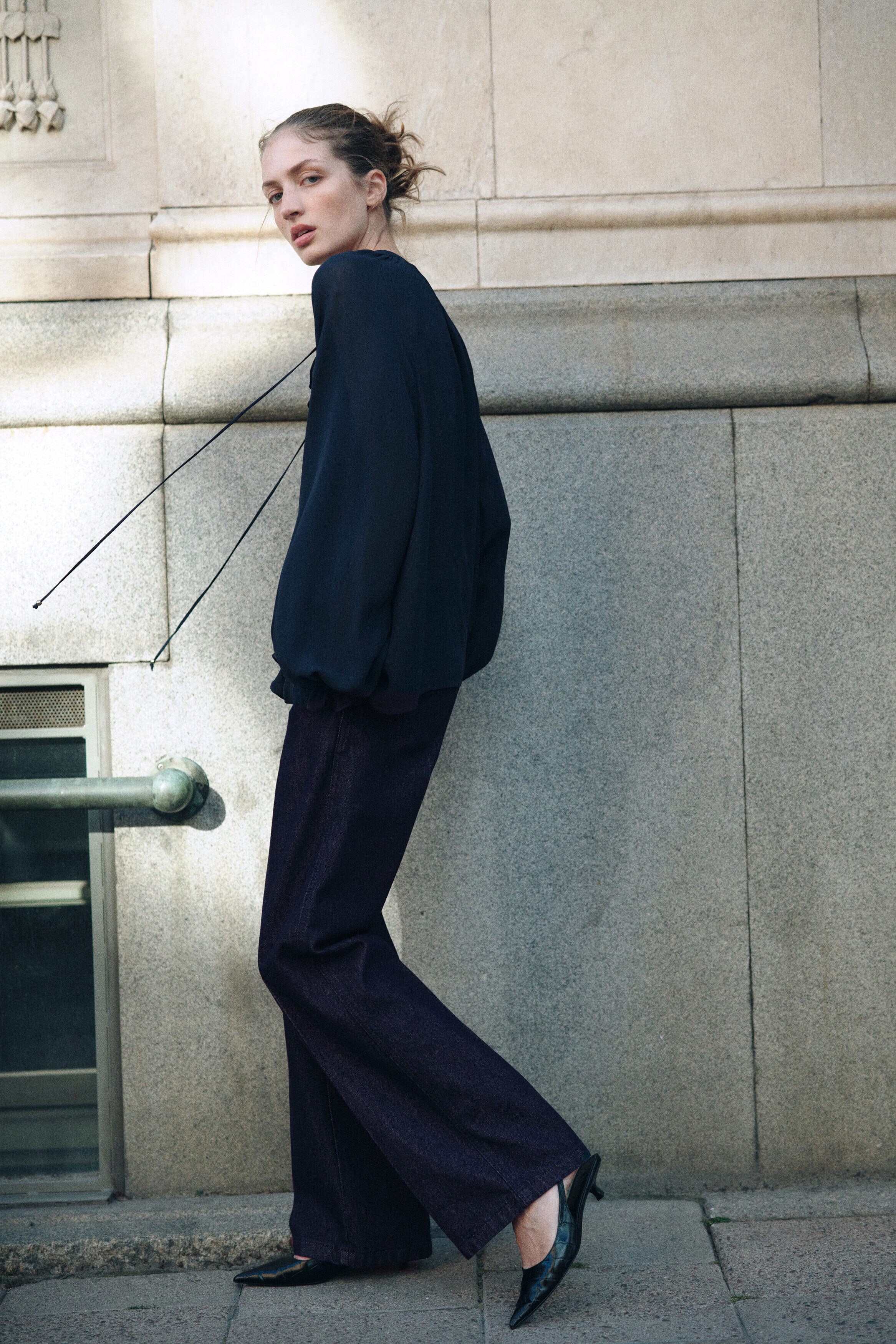 Dark denim blue