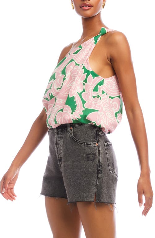 Fifteen Twenty Vanita One Shoulder Sleeveless Top