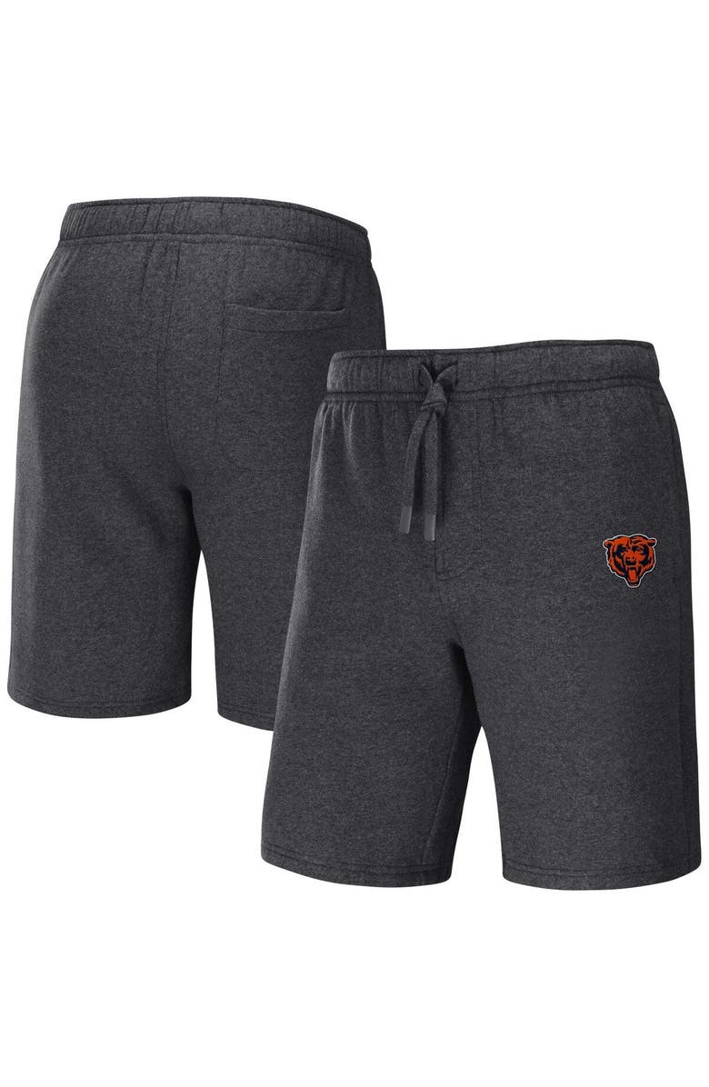 NFL X DARIUS RUCKER Men's NFL x Darius Rucker Collection by Fanatics Heather Charcoal Chicago Bears Logo Shorts, Main, color, Heather Charcoal