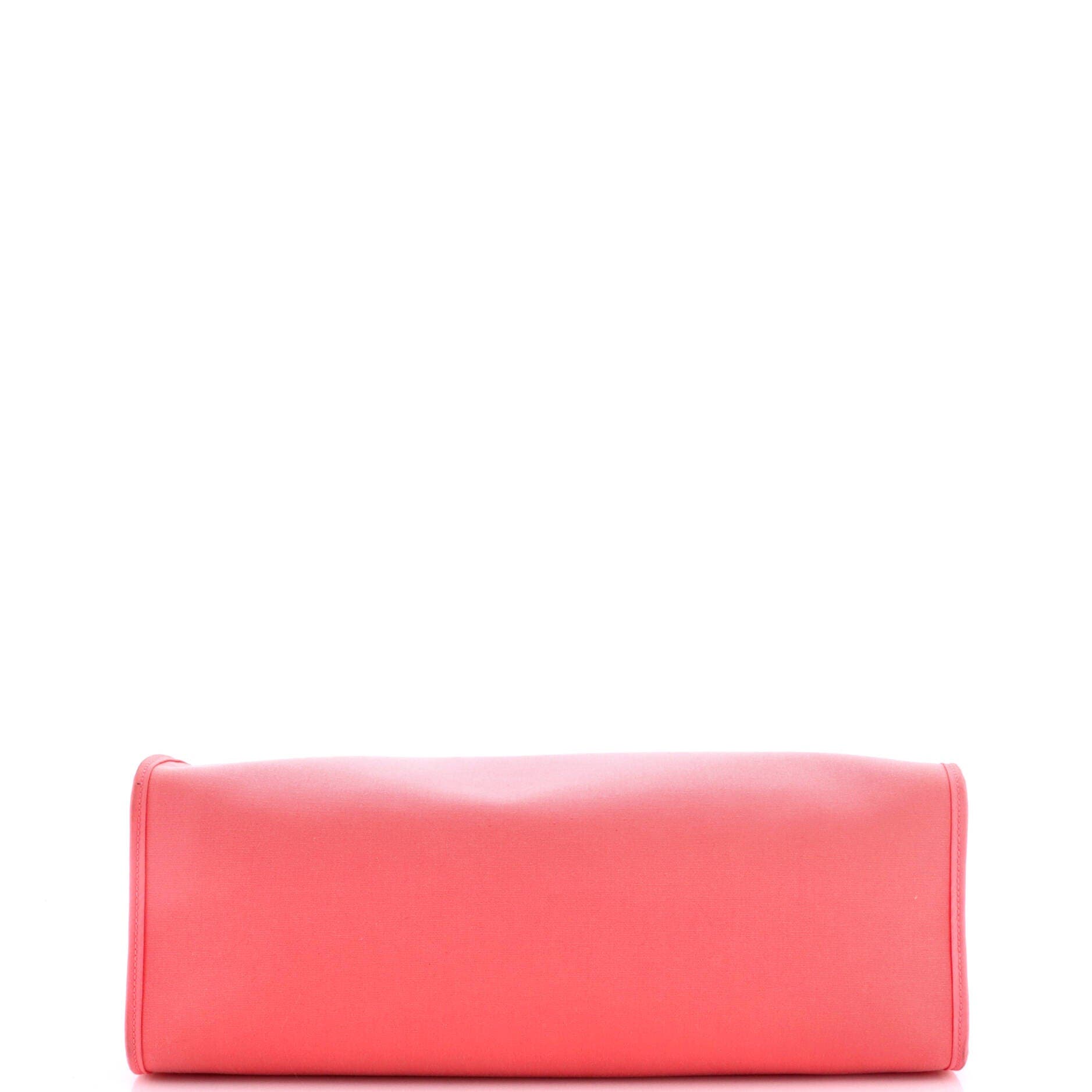 Herbag Zip Leather and Toile 39, Alternate, color, Pink