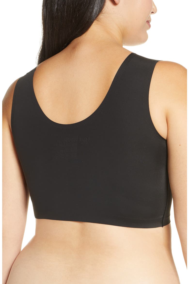 True Body Lift Scoop Neck Bra, Alternate, color, BLACK