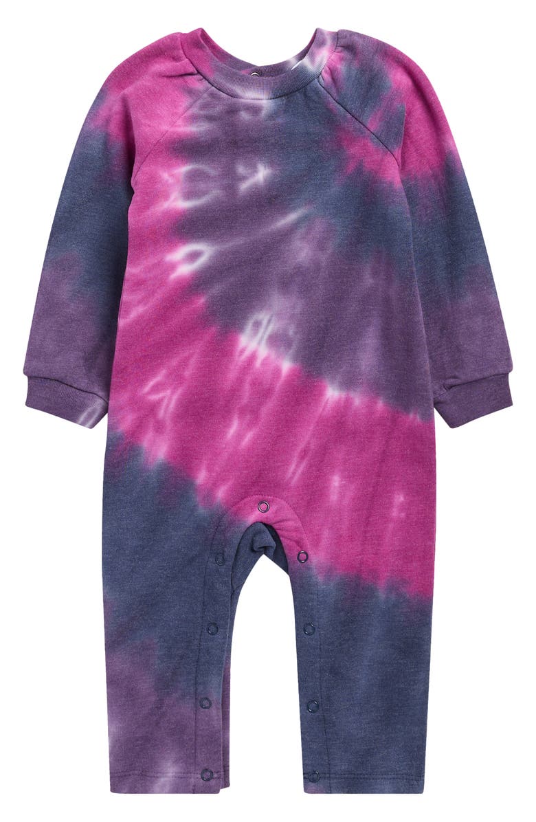 Splendid Disco Tie Dye Romper, Main, color, Disco Tie Dye