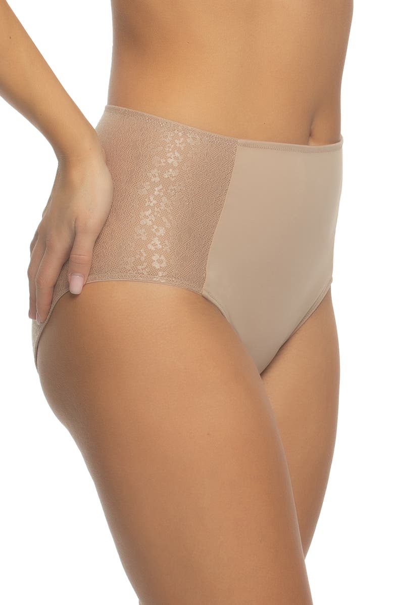 Felina High Rise Brief, Alternate, color, Dune