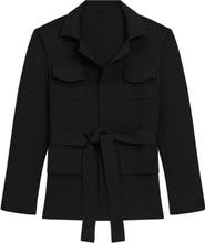 Theory Belted Knit Blazer