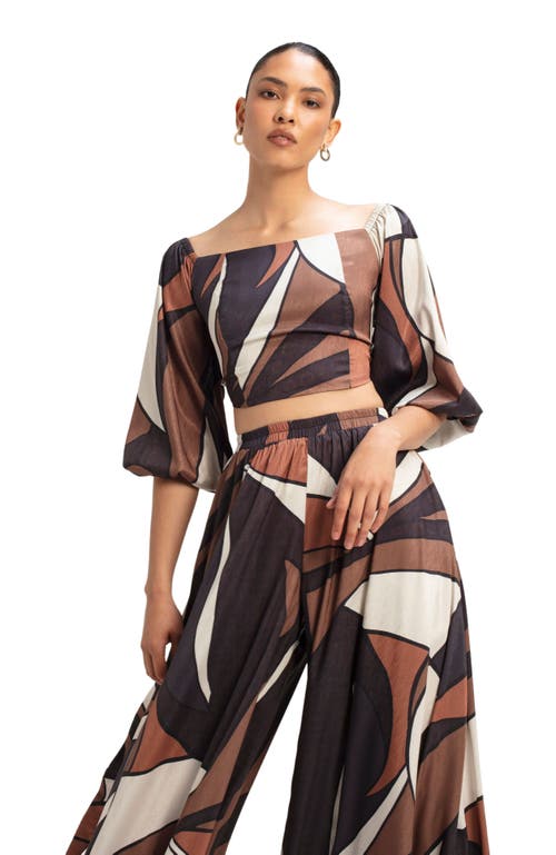 DIARRABLU Una Top in Chiado Rust 