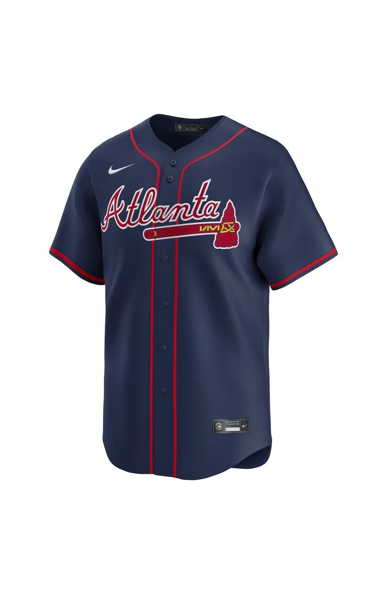 Nike Men's Nike Navy Atlanta Braves Alternate Limited Jersey, Alternate, color, 