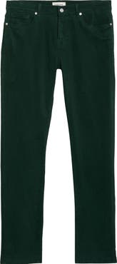 FRAME L'Homme Slim Fit Five-Pocket Twill Pants