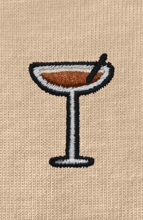 DALIX DALIX MENS ESPRESSO MARTINI MIDWEIGHT TEE 