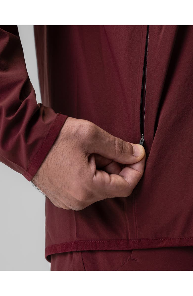 ASRV AeroTex Water Repellent Windbreaker Jacket, Alternate, color, Crimson