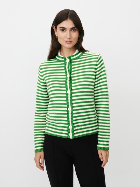 MaLucanja Striped Cardigan