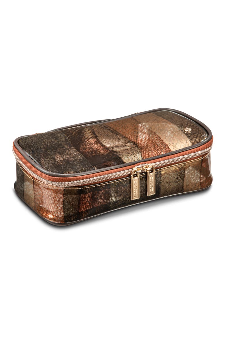 Medium Makeup Case, Alternate, color, COBRA