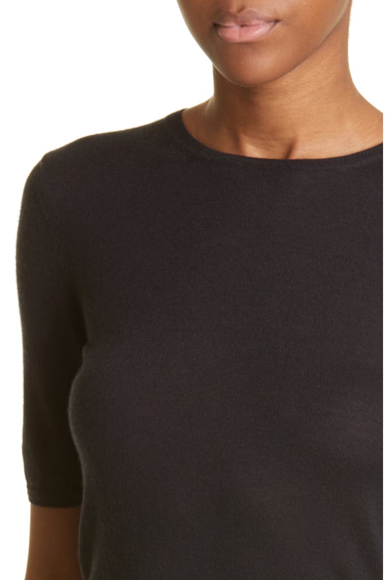 Cotton T-Shirt, Alternate, color, BLACK