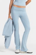 SKIMS Cotton Jersey Foldover Pants