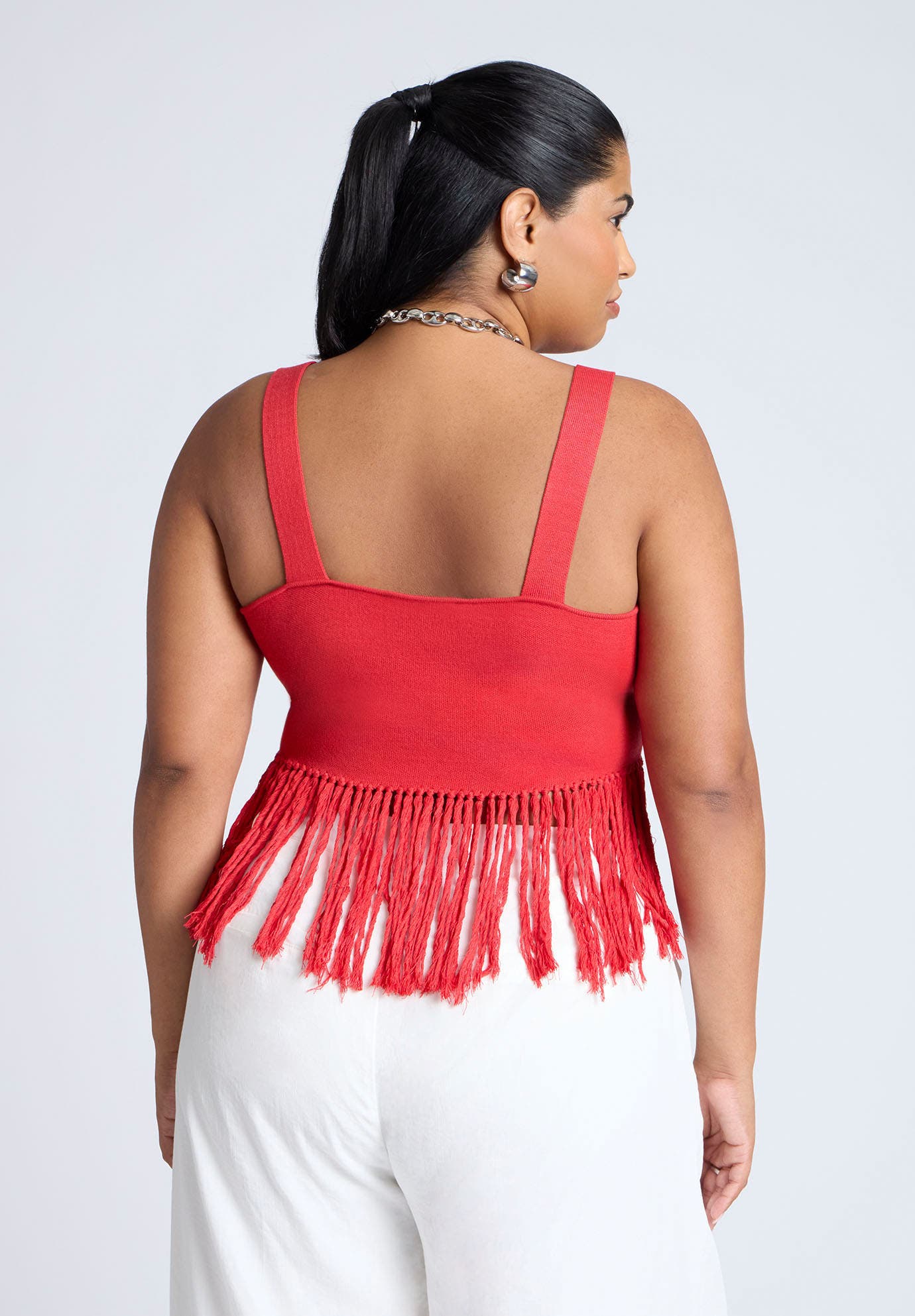 Fringe Crop Top - image 2