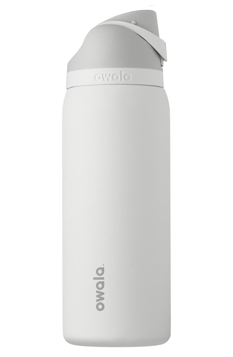 Owala 32oz. FreeSip Stainless Steel Water Bottle, Main, color, Shy Marshmallow