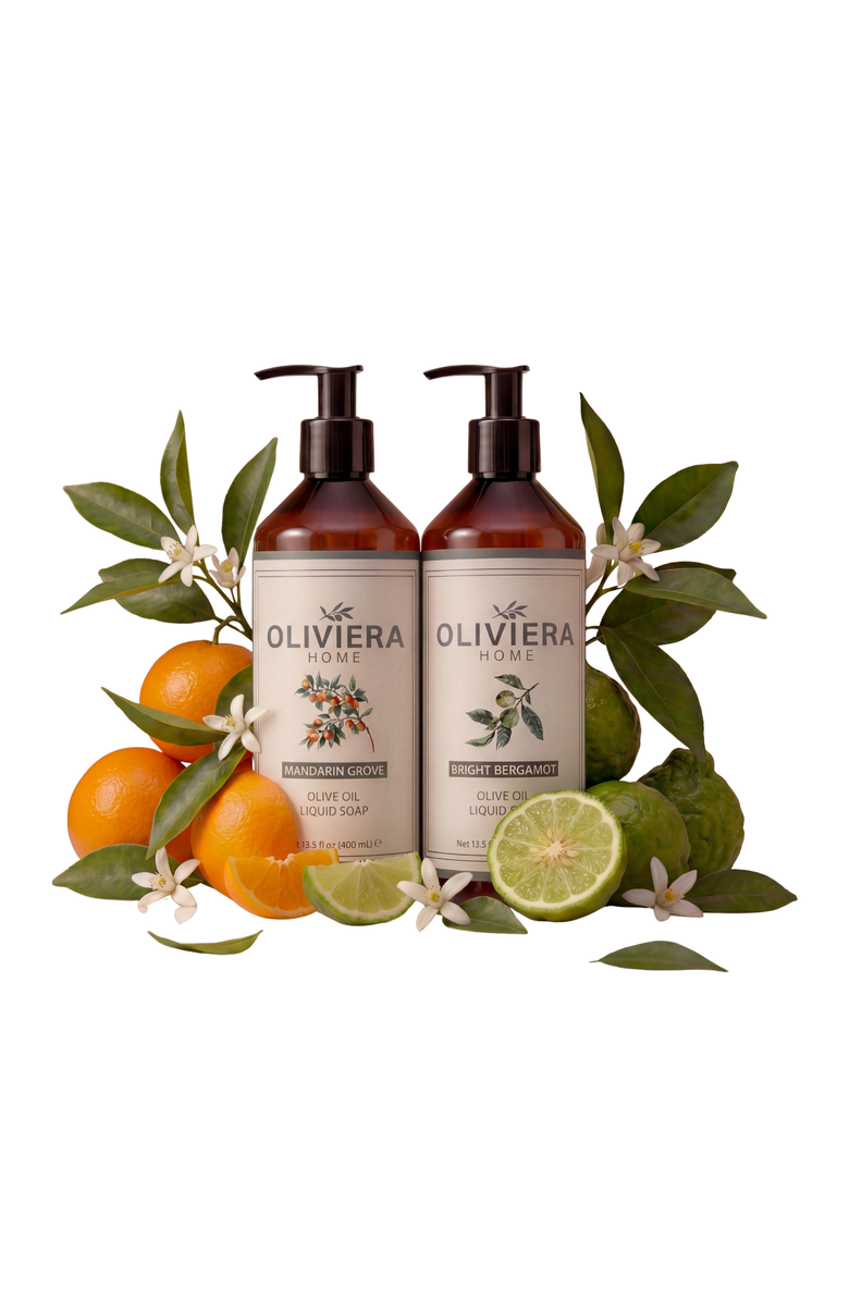 Oliviera Home Mediterranean Citrus Hand Wash Duet, Main, color, NO COLOR
