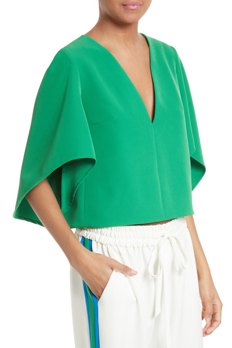 Beetle Italian Cady Top, Alternate, color, EMERALD
