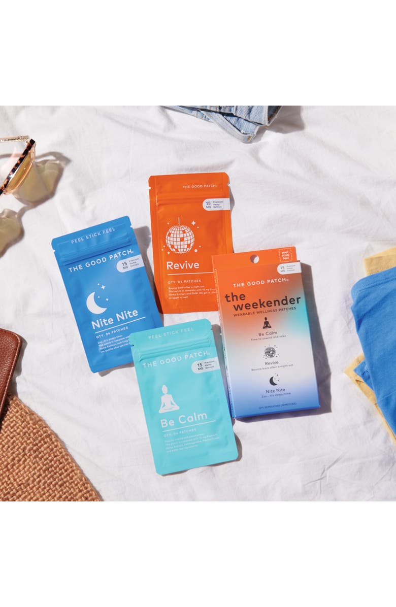The Good Patch The Weekender Wellness Patch Set, Alternate, color, NO COLOR