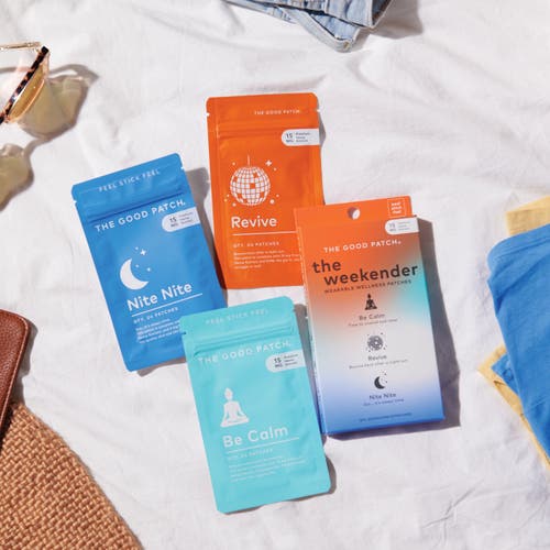 The Good Patch The Weekender Wellness Patch Set
