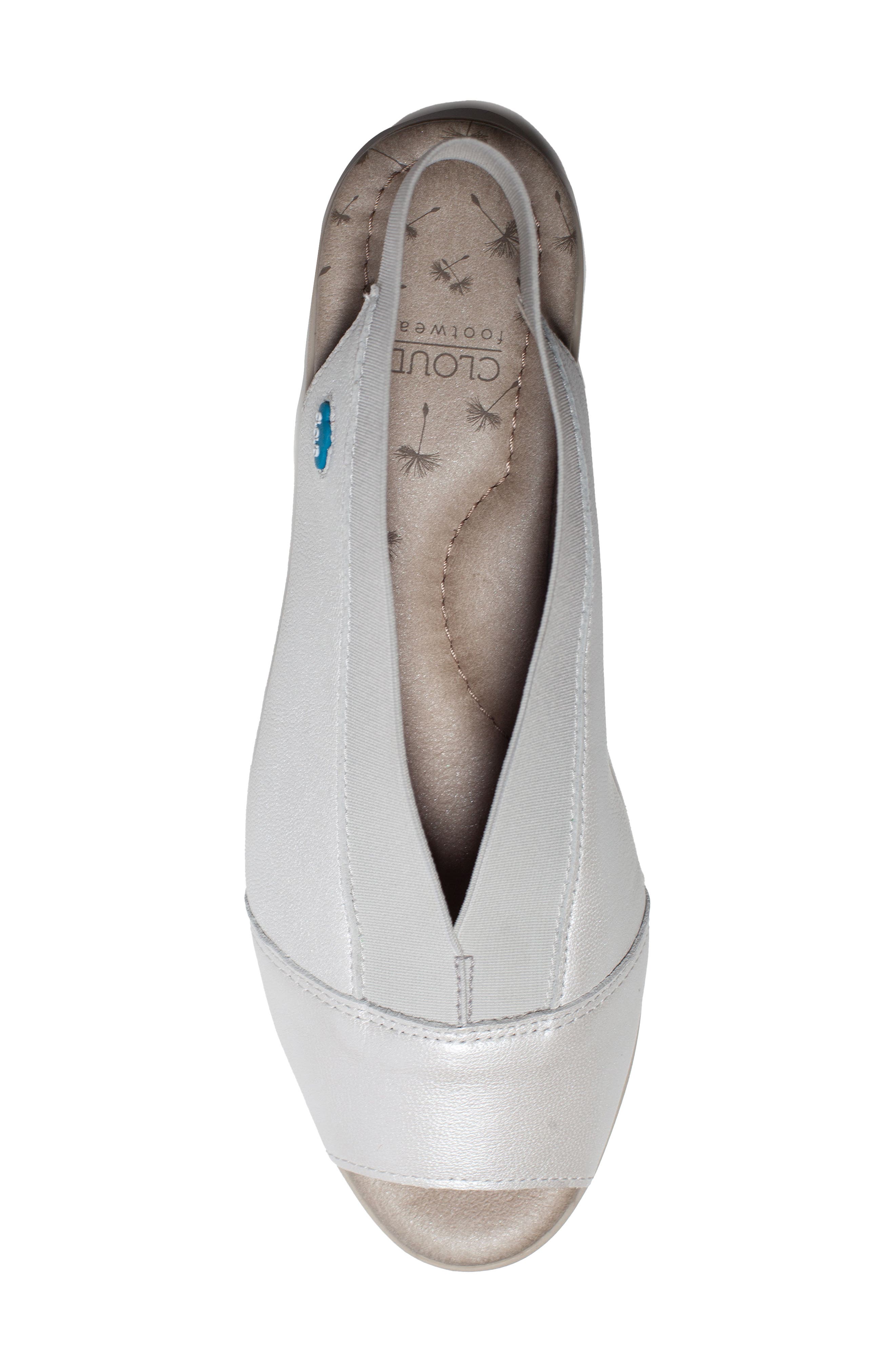 CLOUD Caliber Slingback Peep Toe Sandal, Alternate, color, 