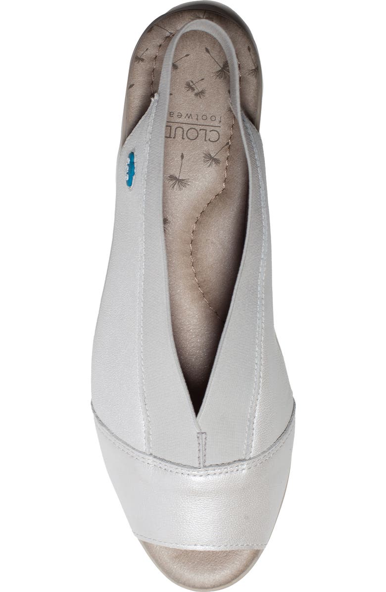 CLOUD Caliber Slingback Peep Toe Sandal, Alternate, color,