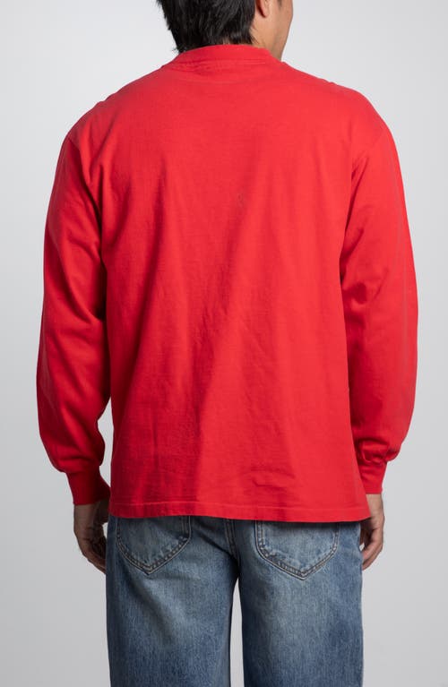 Elwood Vintage Purgatory Ski Tee In Red