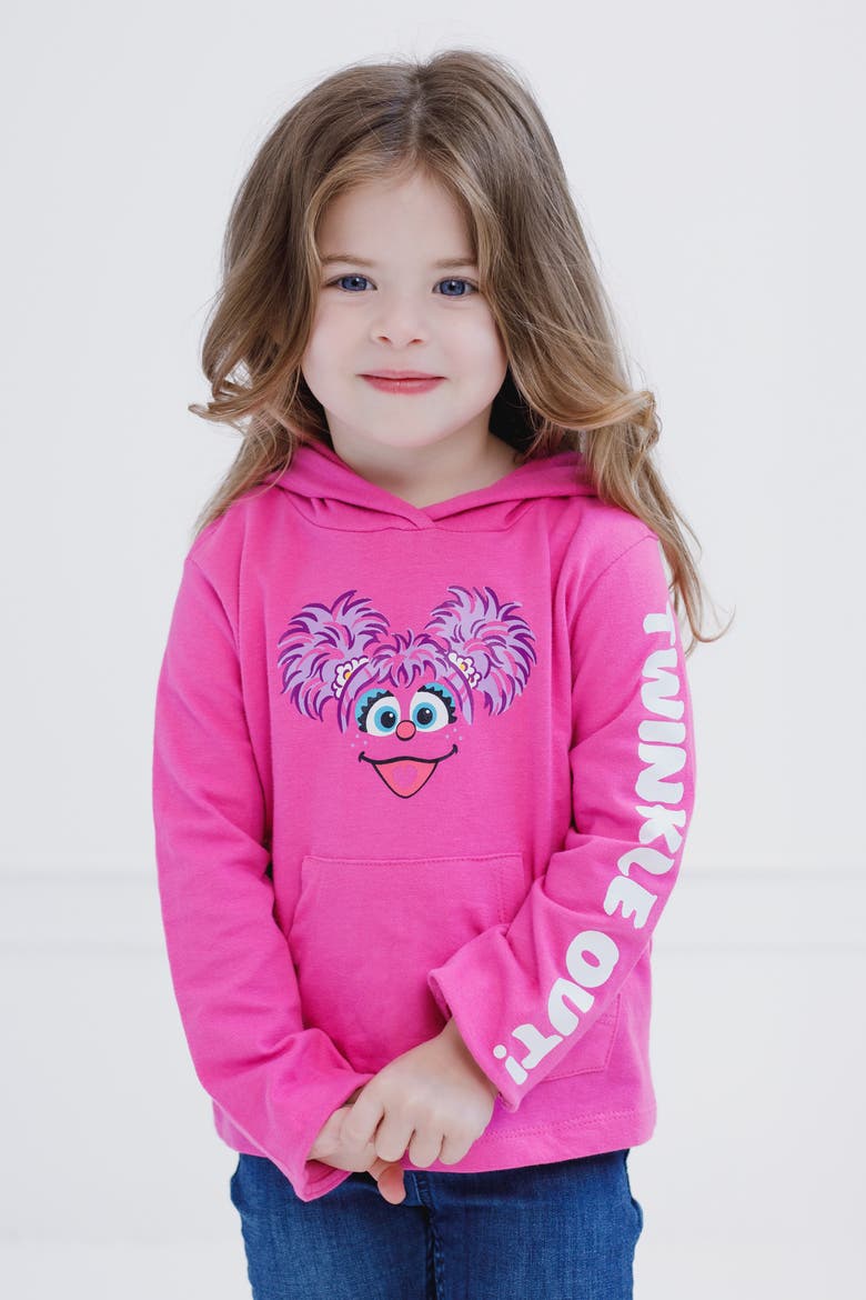 Hooded T-Shirt, Alternate, color, Abby Cadabby Pink