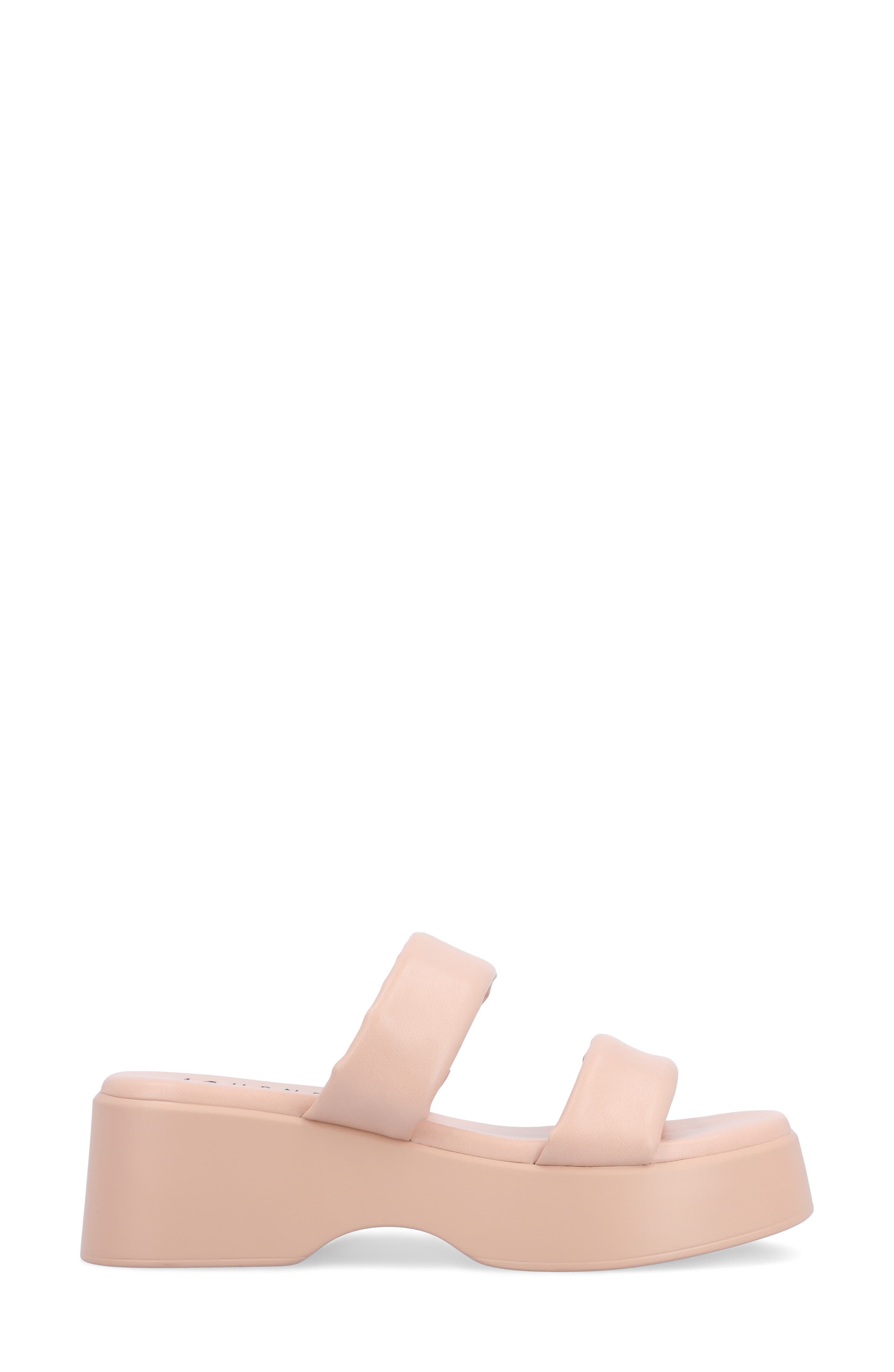 Veradie Platform Slide Sandal, Alternate, color, BLUSH