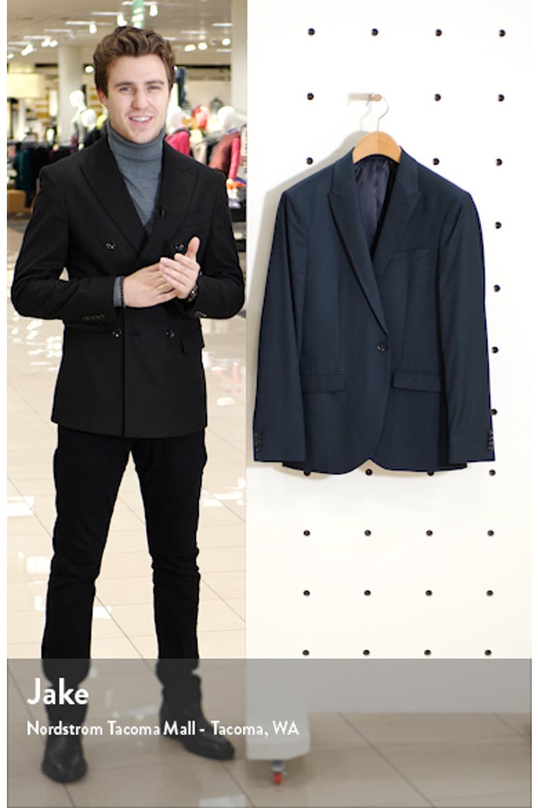 Maverick Skinny Fit Suit Jacket video