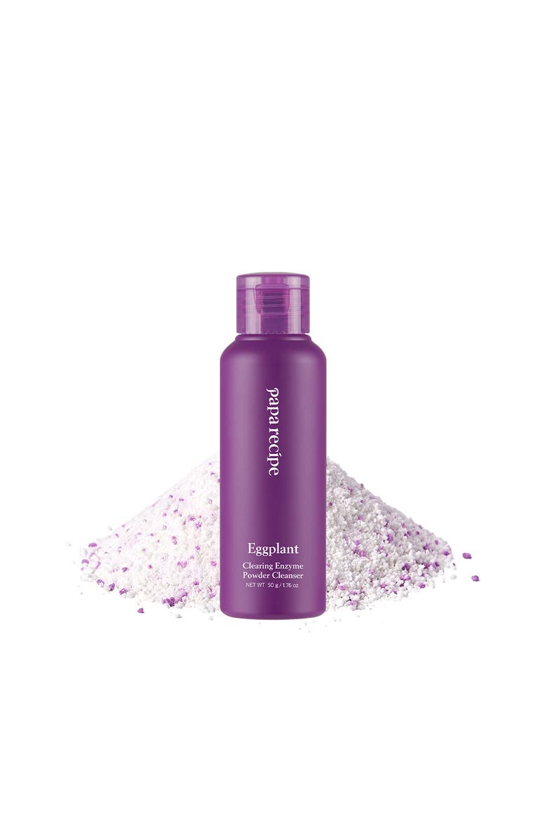 PAPA RECIPE Eggplant Clearing Powder Cleanser, Main, color, 