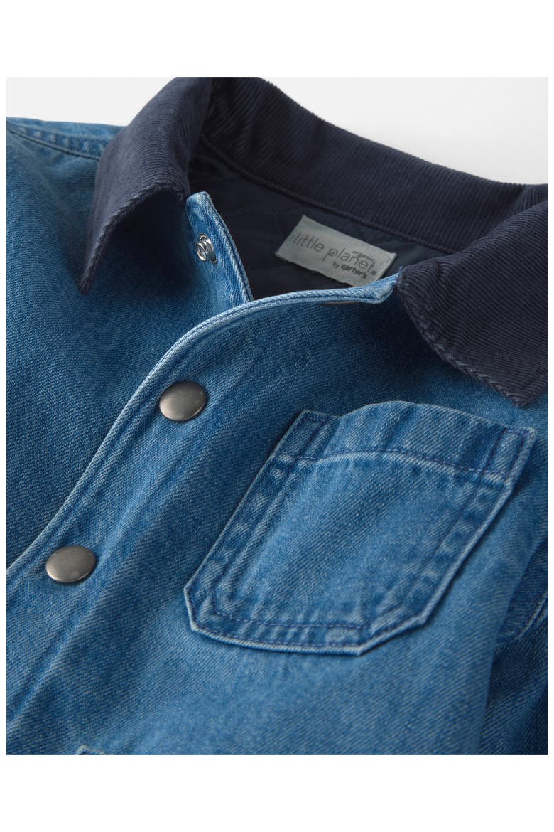 Kids' Organic Cotton Denim Jacket, Alternate, color, DENIM