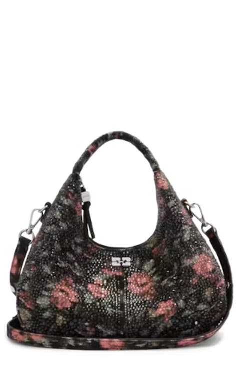 Mini Flowers Hobo Bag