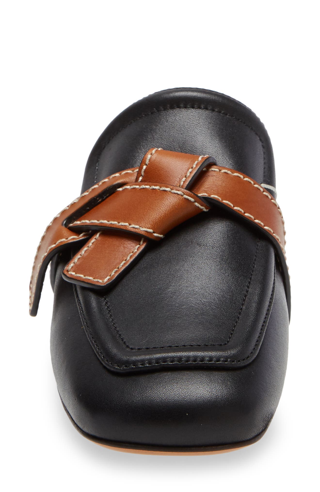 Loewe Gate Belted Leather Mule, Alternate, color, 