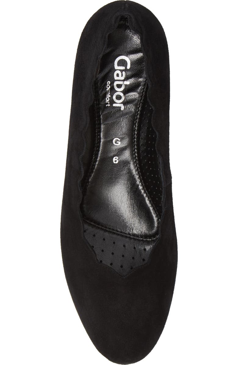 Gabor Scalloped Pump, Alternate, color,