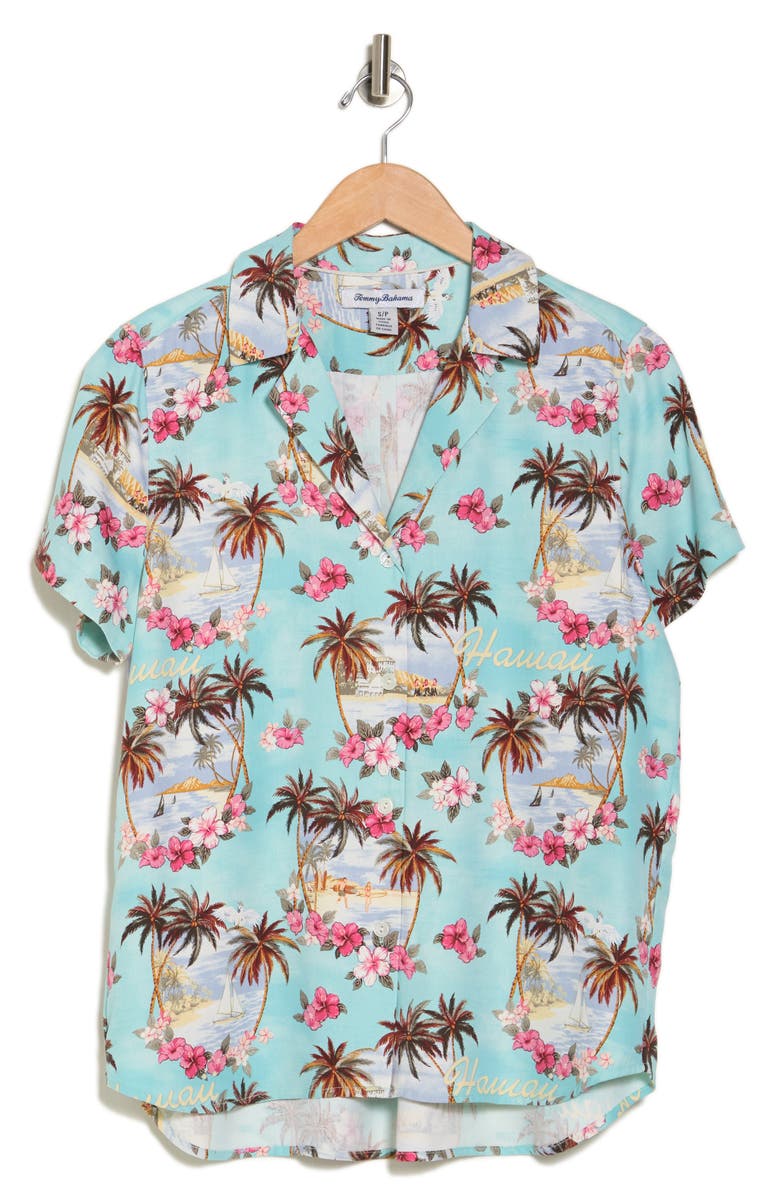 Tommy Bahama Oceanic Oasis Camp Shirt - Vetiver